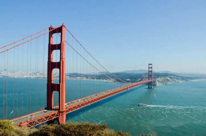 Golden Gate Bridge charter travel