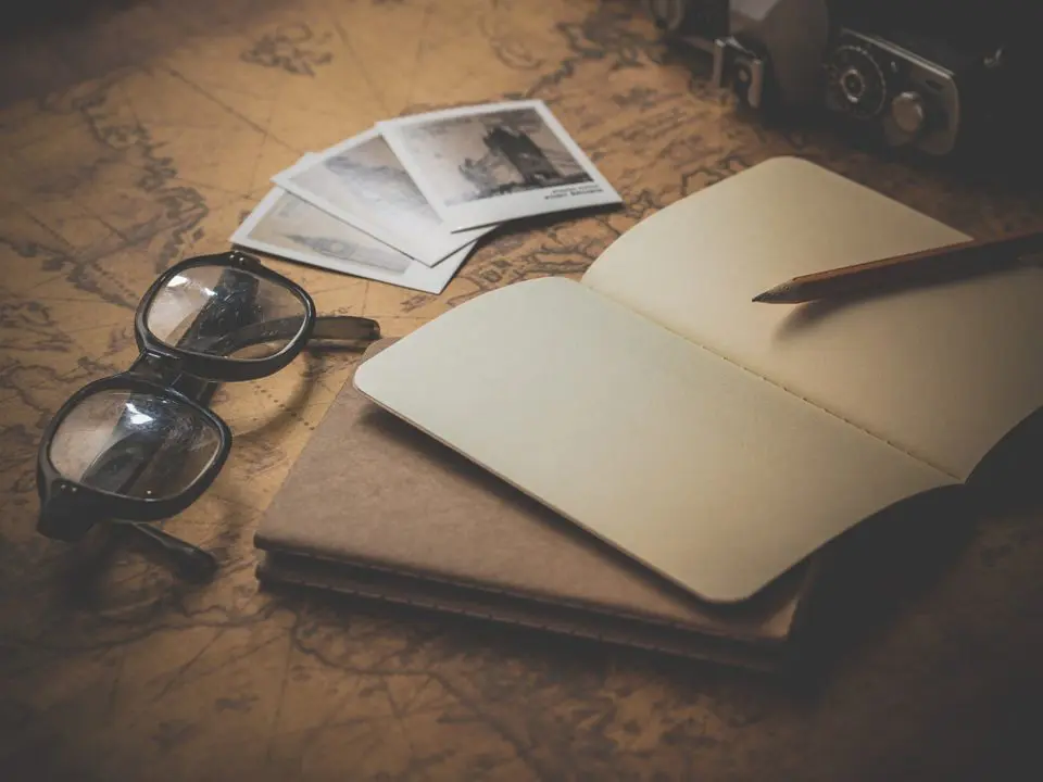 Travel planning essentials on map