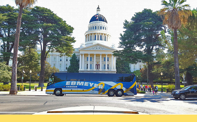 Charter Bus And Tour Bus Rentals in California Ebmeyer Charter