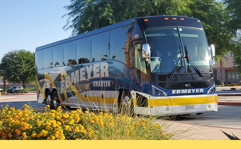 Charter Bus And Tour Bus Rentals in California Ebmeyer Charter