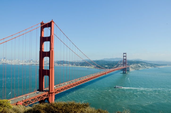 Golden Gate Bridge charter travel