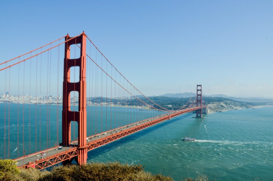 Golden Gate Bridge charter travel