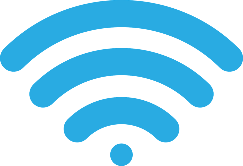 WiFi available on charter bus